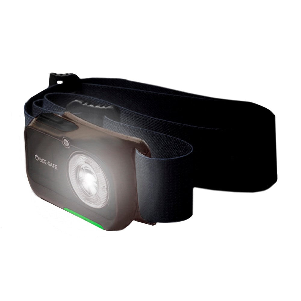 Bee-Safe - Pandelampe m. 300 Lumen - Sort