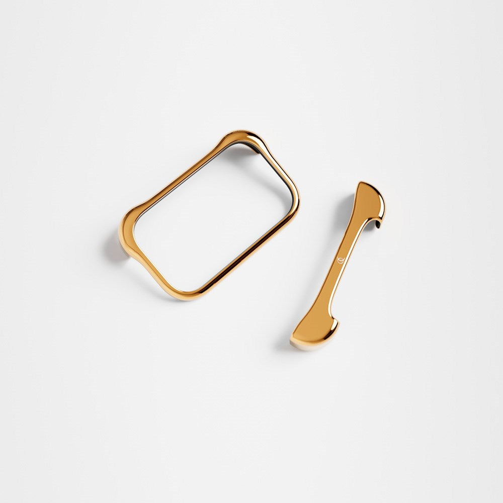 Arc Pulse Aluminum Bumper Cover - iPhone 17 Pro - Gold