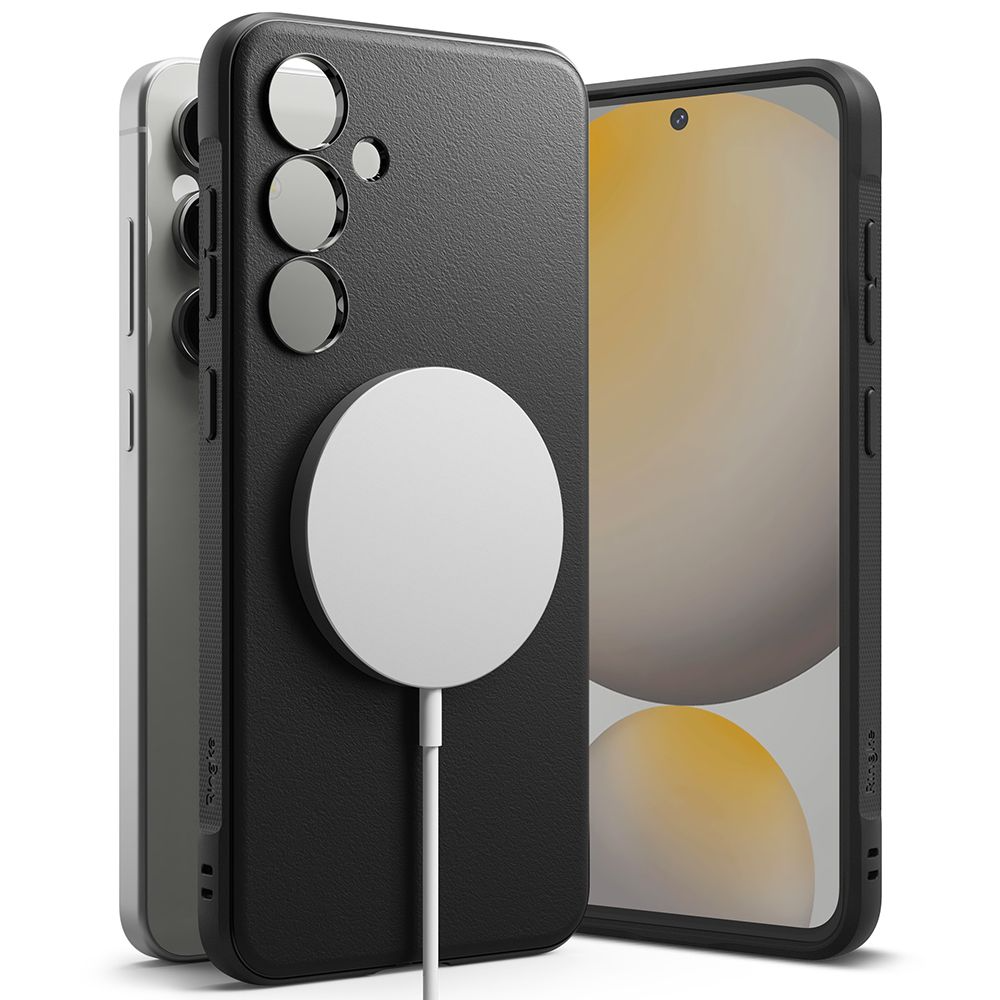 Ringke Onyx plastdeksel - Samsung Galaxy S24 FE - MagSafe-kompatibel - Svart