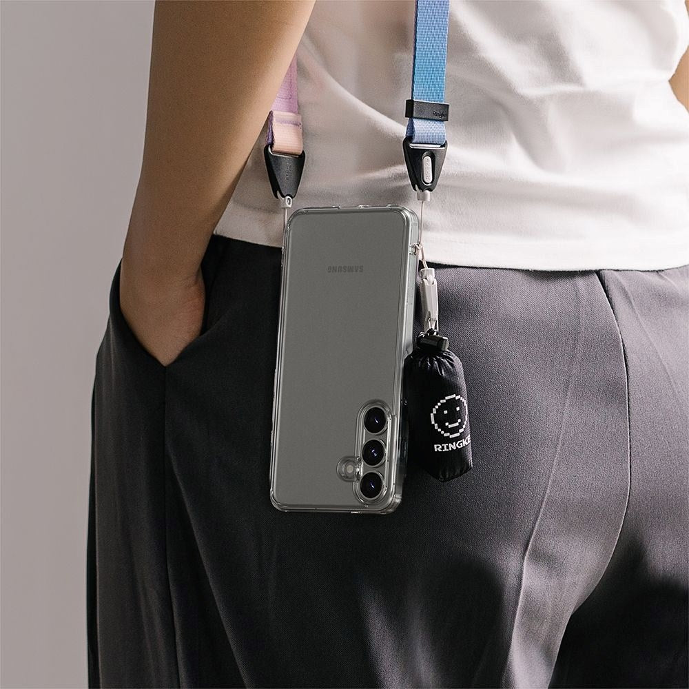 Ringke Samsung Galaxy S25 Fusion Hybrid Deksel - Gjennomsiktig