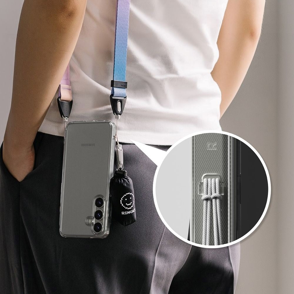 Ringke Samsung Galaxy S25 Fusion Mat Cover - Gennemsigtig