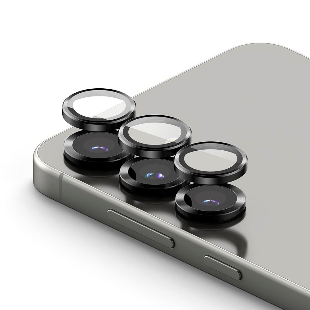 Ringke kameralinsebeskytterglass - Samsung Galaxy S25+ (Plus) - 2 stk - Sort