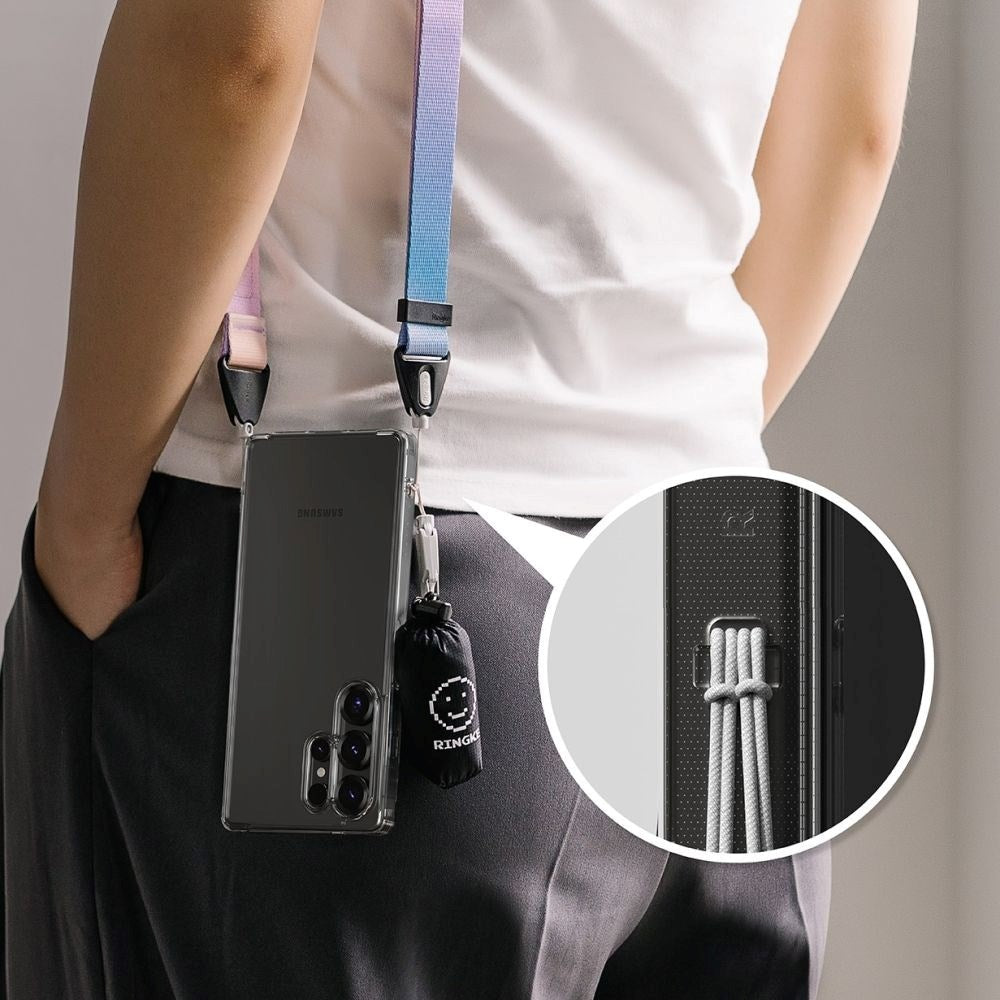 Ringke Samsung Galaxy S25 Ultra Fusion Hybrid Deksel - Gjennomsiktig