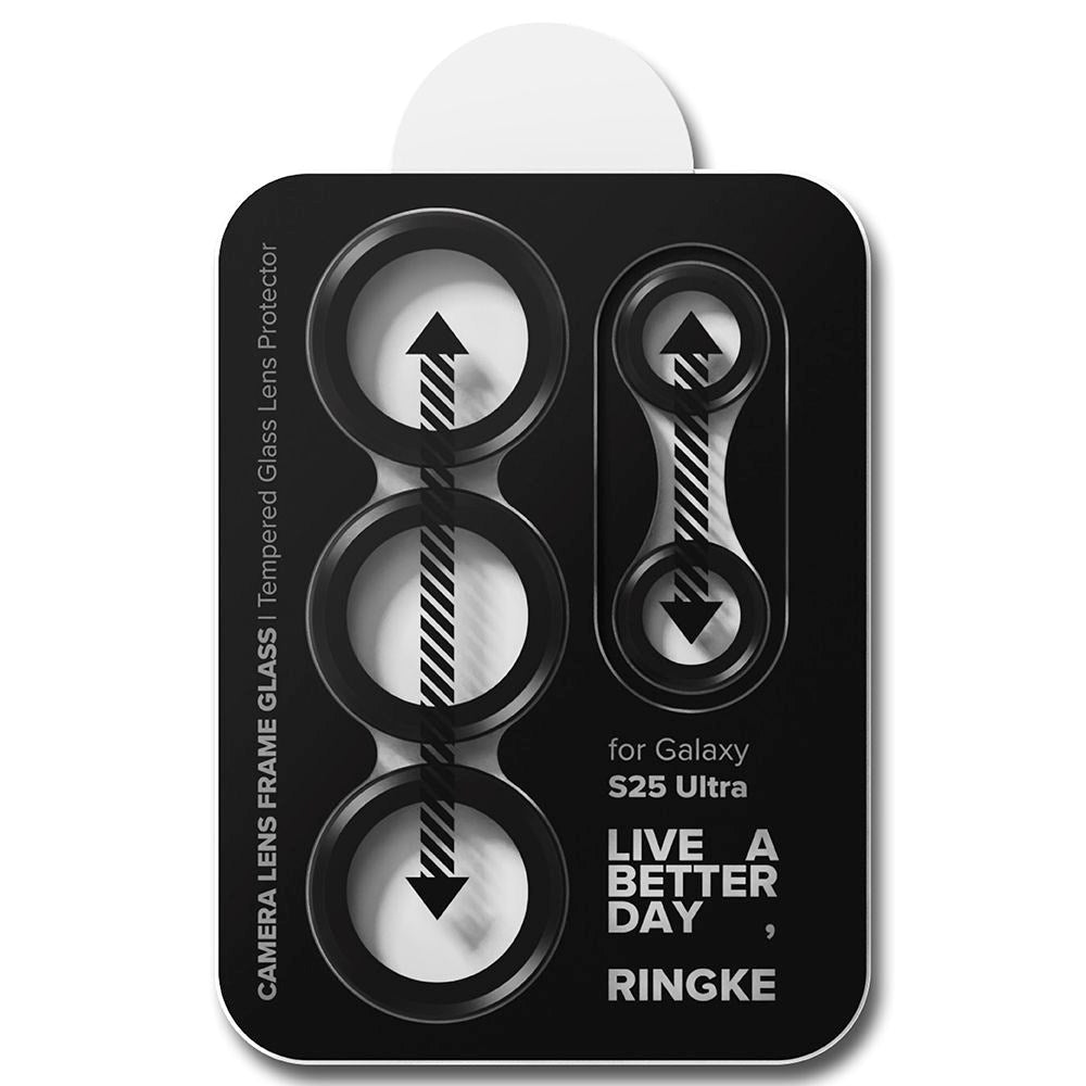 Ringke Kameralinsebeskytter Glass - Samsung Galaxy S25 Ultra - 2 stk - Sort
