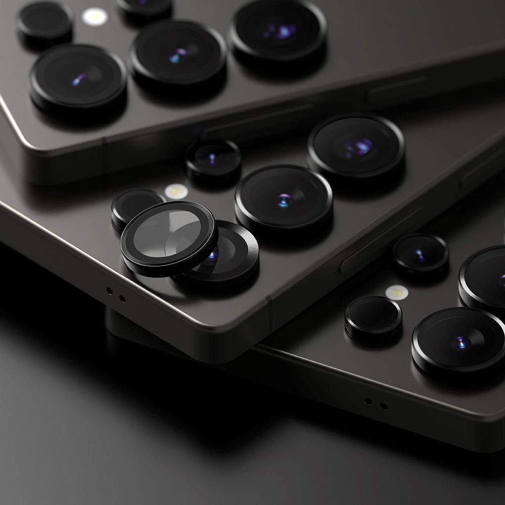 Ringke Kameralinsebeskytter Glass - Samsung Galaxy S25 Ultra - 2 stk - Sort