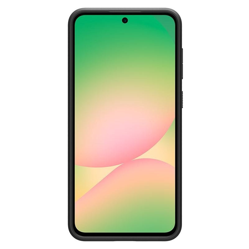 Spigen - Liquid Air Fleksibelt Plastik Cover - Samsung Galaxy A56 (5G) - Mat Sort