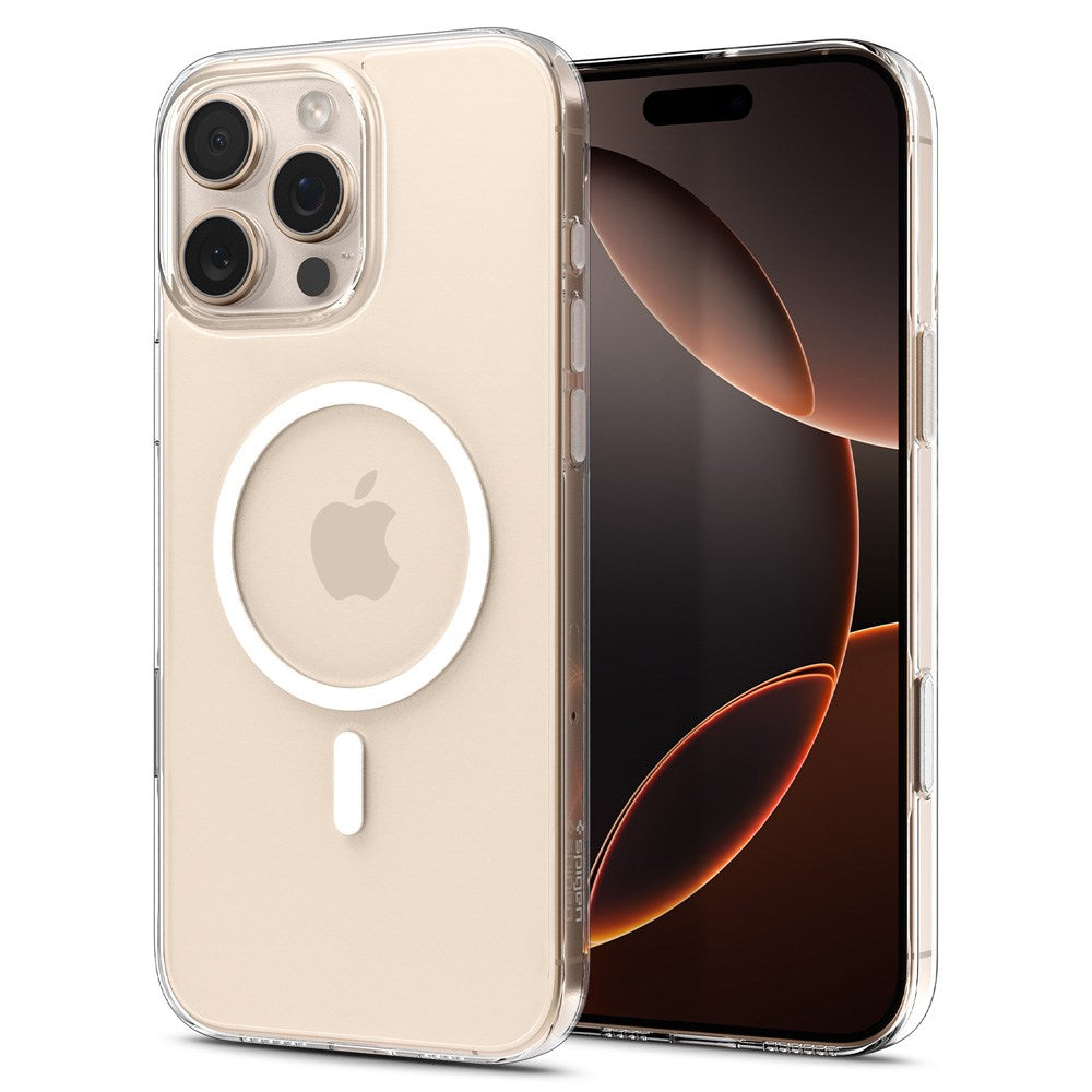 Spigen iPhone 16 Pro Max Thin Fit T Bagside Cover - MagSafe Kompatibel - Gennemsigtig