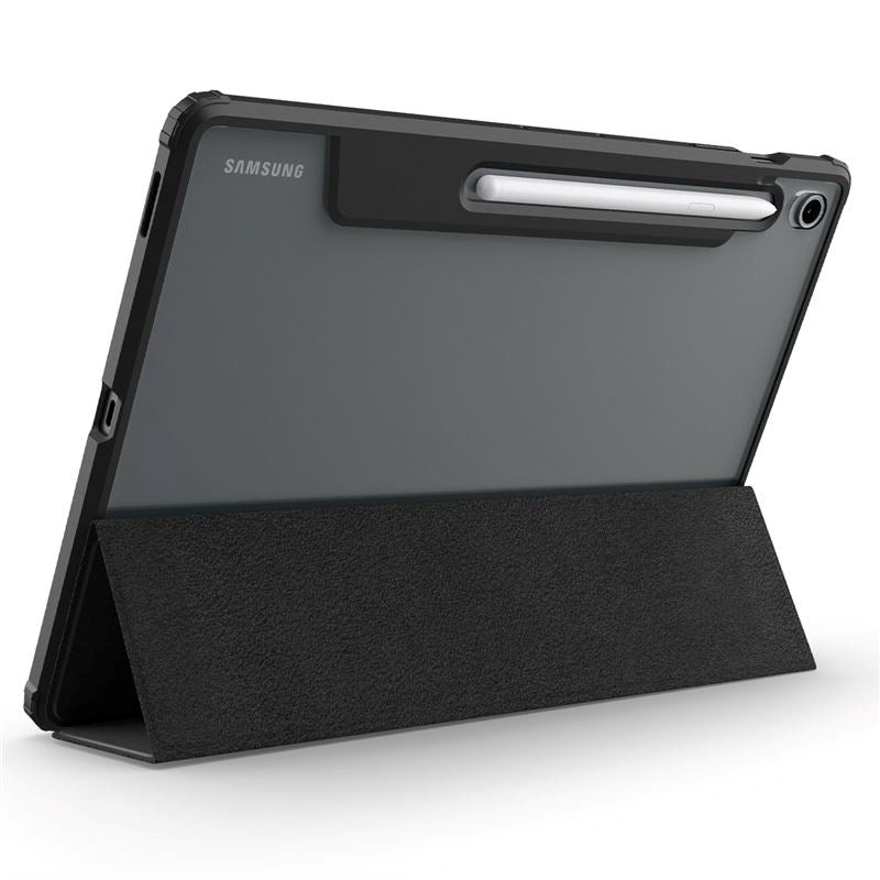 Samsung Galaxy Tab S10 FE+ (Plus) Spigen Hybrid Pro Flip Cover - Sort