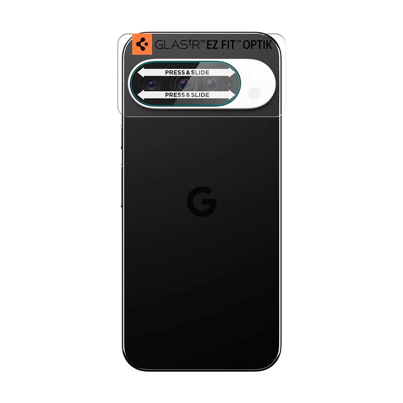 Spigen - Google Pixel 10 Pro XL - Glass tR EZ Fit Optik Kameralinsebeskyttelsesglas - 2 stk - Gennemsigtig
