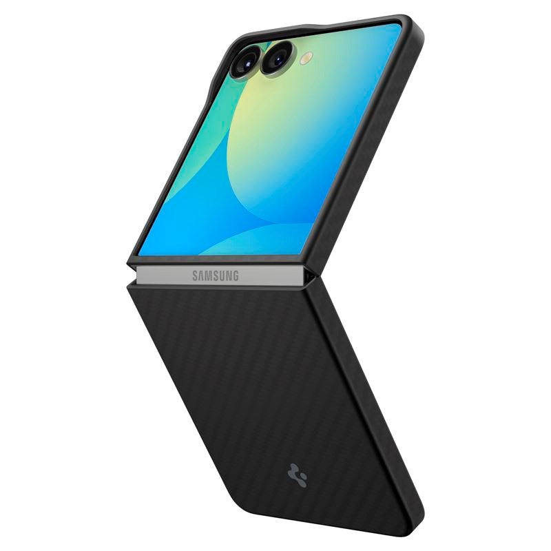 Samsung Galaxy Z Flip7 - Spigen Air Skin Cover - Sort