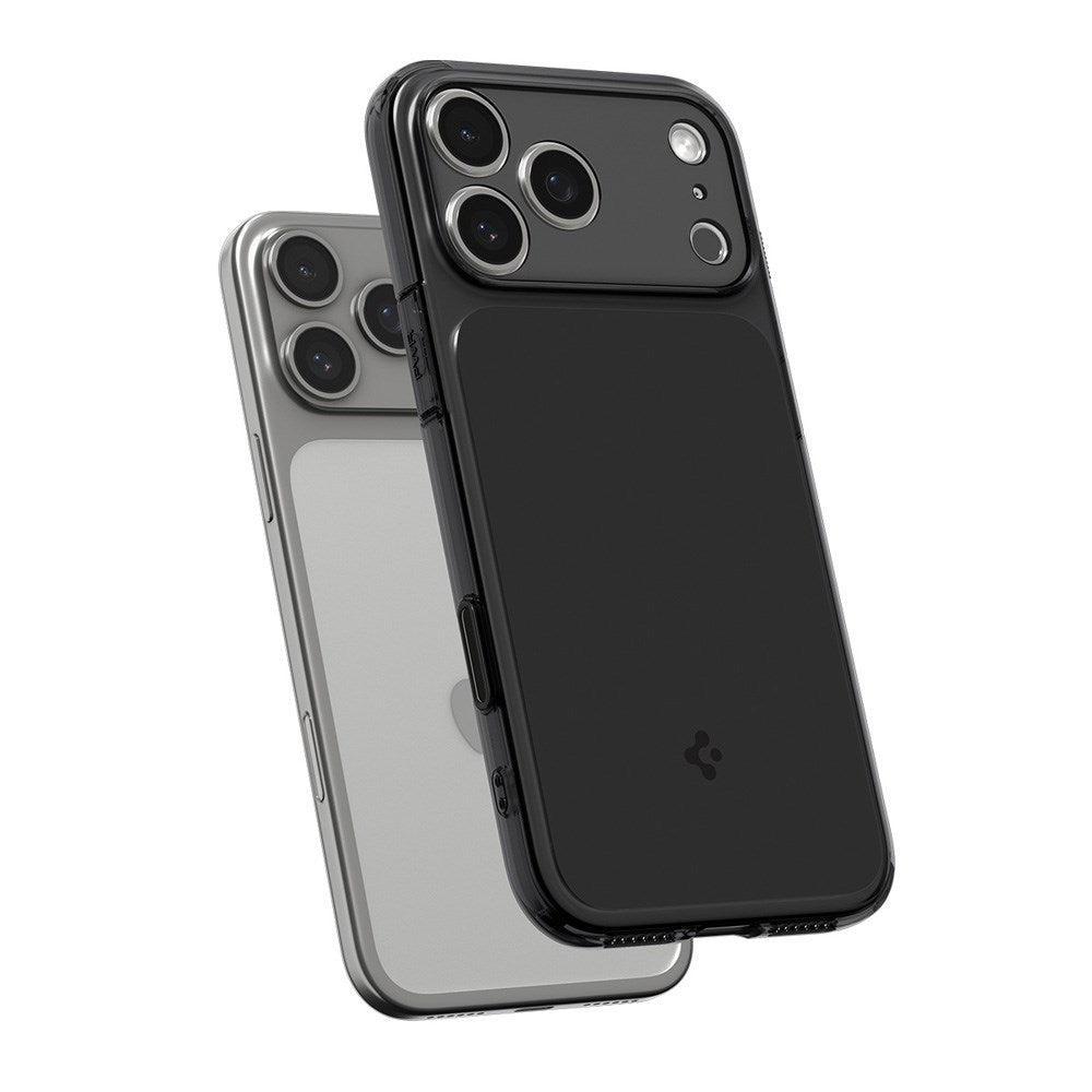 Spigen iPhone 17 Pro Hybrid Bagside Cover - MagSafe Kompatibel - Mat Sort