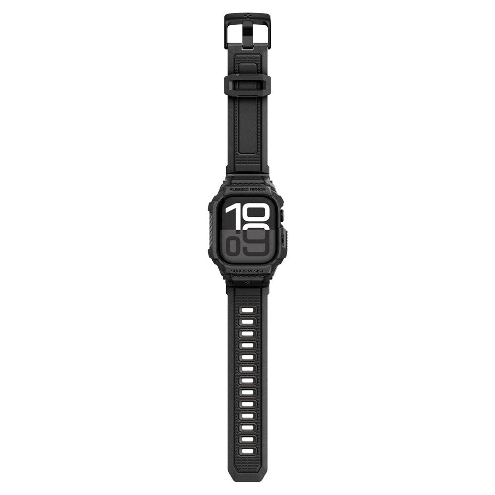 Spigen Apple Watch 11 (46mm) Rugged Armor Pro 2 Cover & Rem - Sort