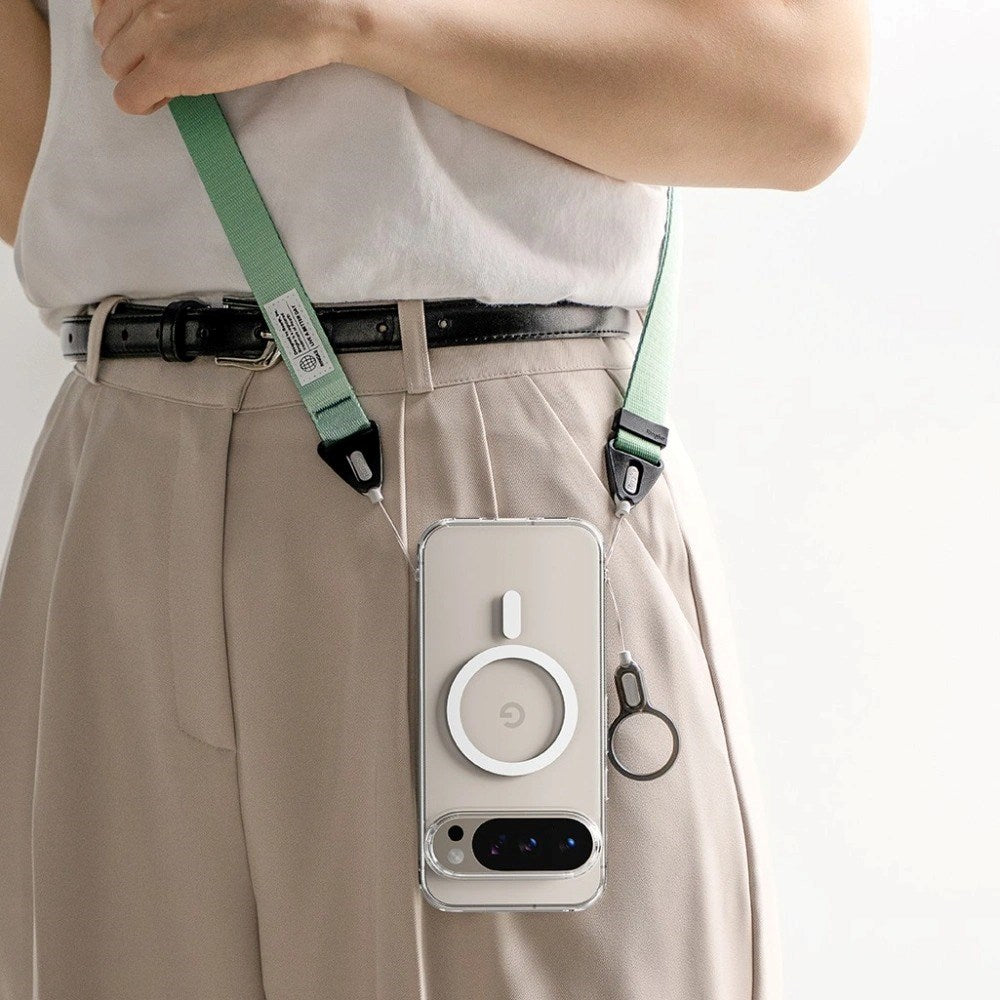 Google Pixel 10 Pro XL Fusion Mobil Cover - MagSafe Kompatibel - Gennemsigtig