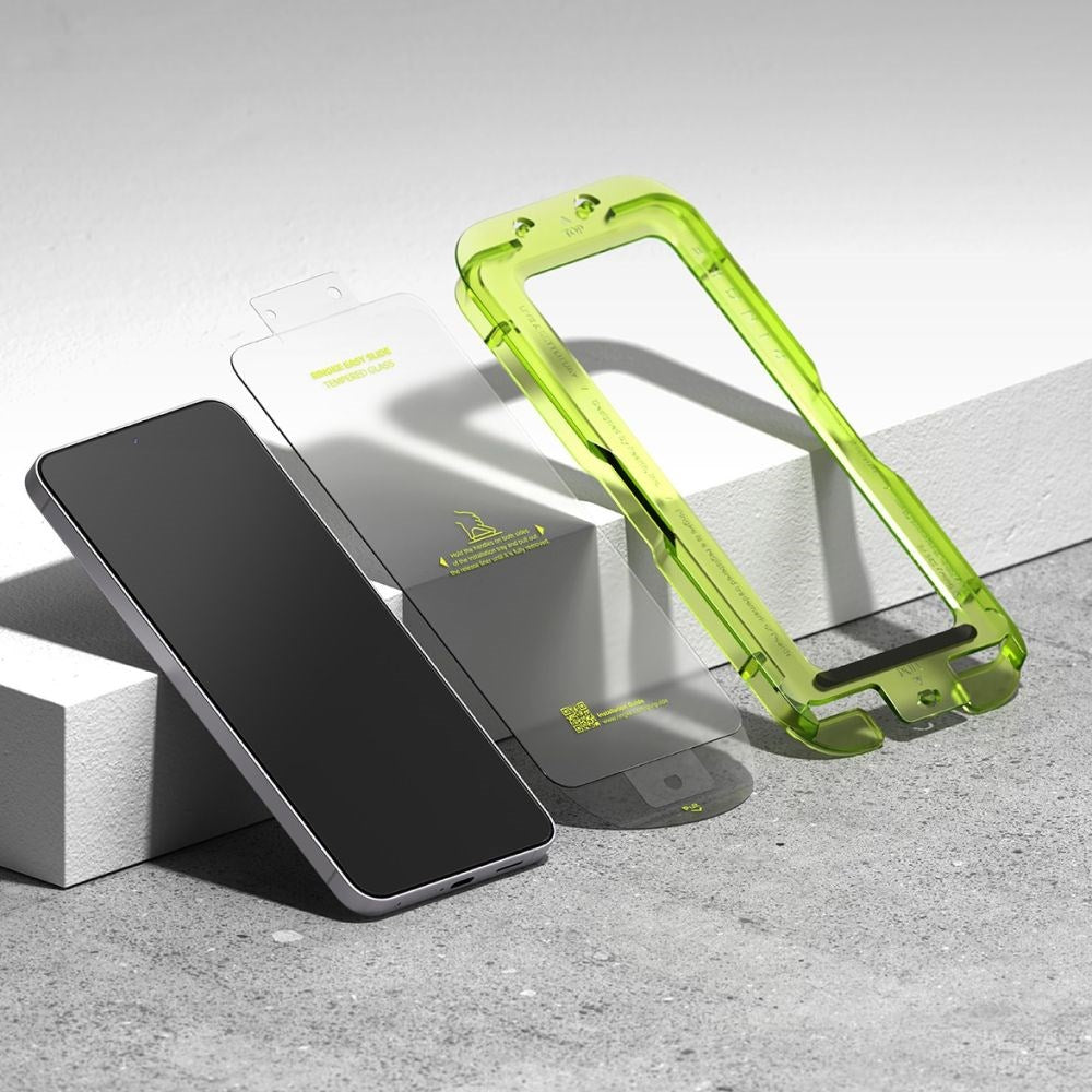 Ringke Samsung Galaxy S25 FE Beskyttelsesglas 2-Pack - Gennemsigtig