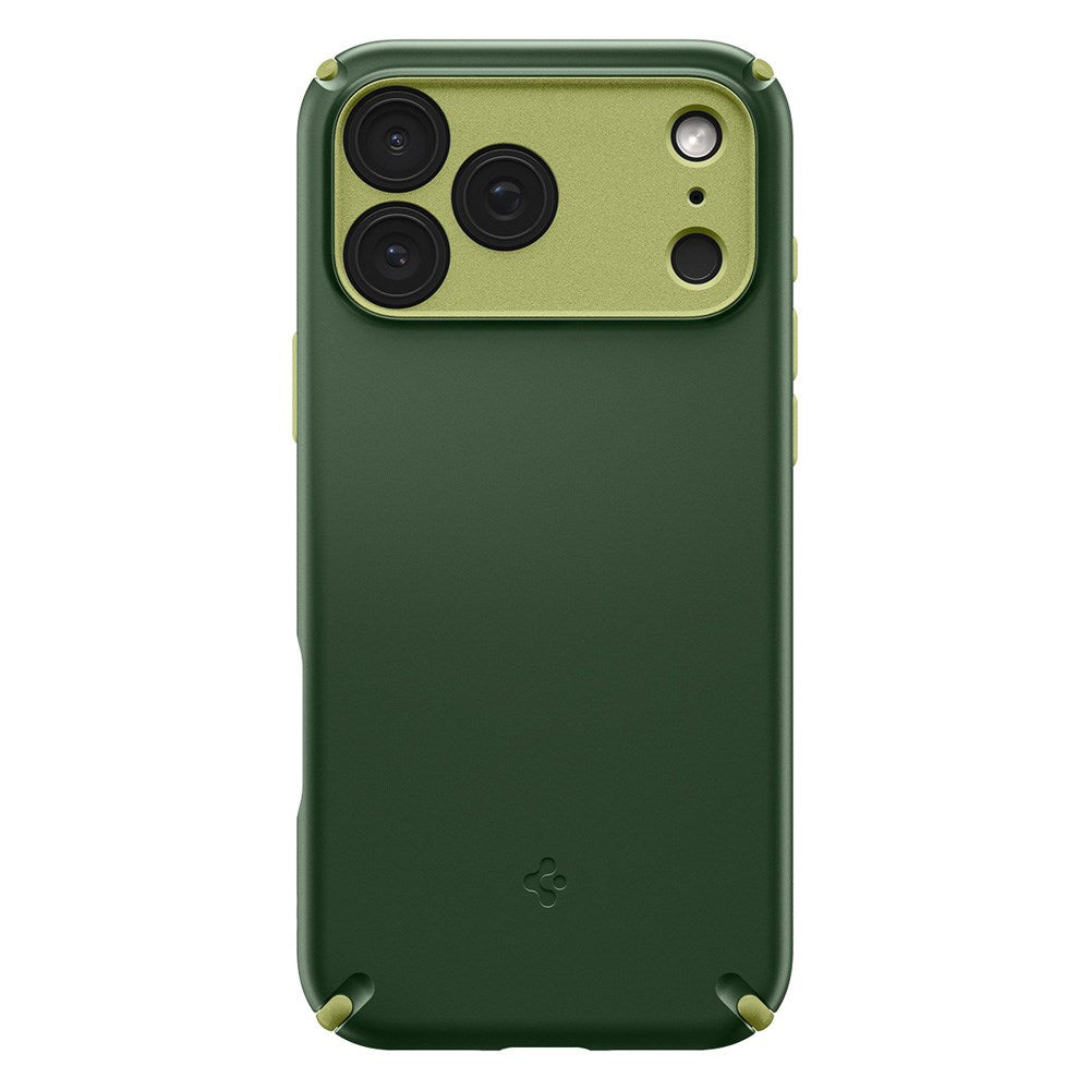 Spigen iPhone 17 Pro Max Nano Pop Hybrid Mobil Cover - MagSafe Kompatibel - Grøn / Lysegrøn