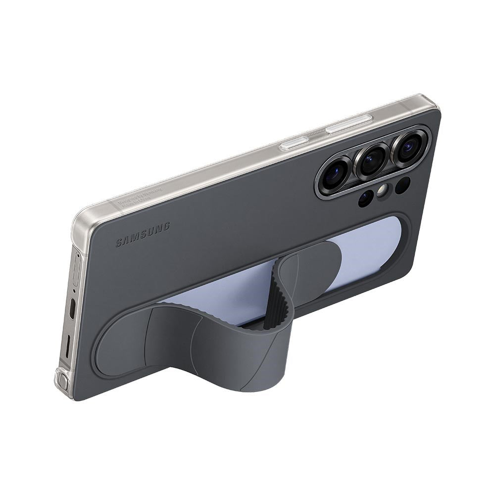 Originalt Samsung Galaxy S25 Ultra Standing Grip – Praktisk og beskyttende deksel – Svart