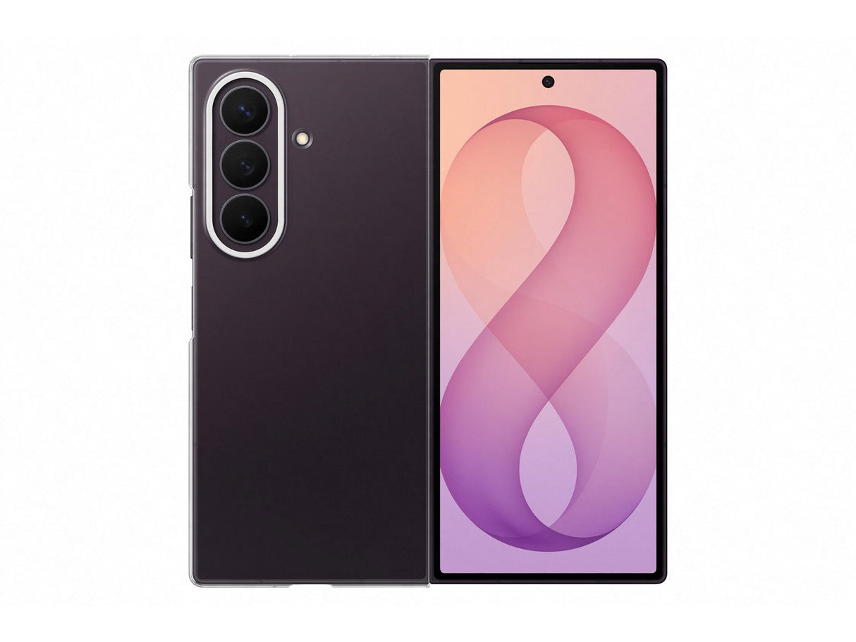 Original Samsung Galaxy Z Fold8 Ultra Cover m. Beskyttelsesfilm – Gennemsigtig