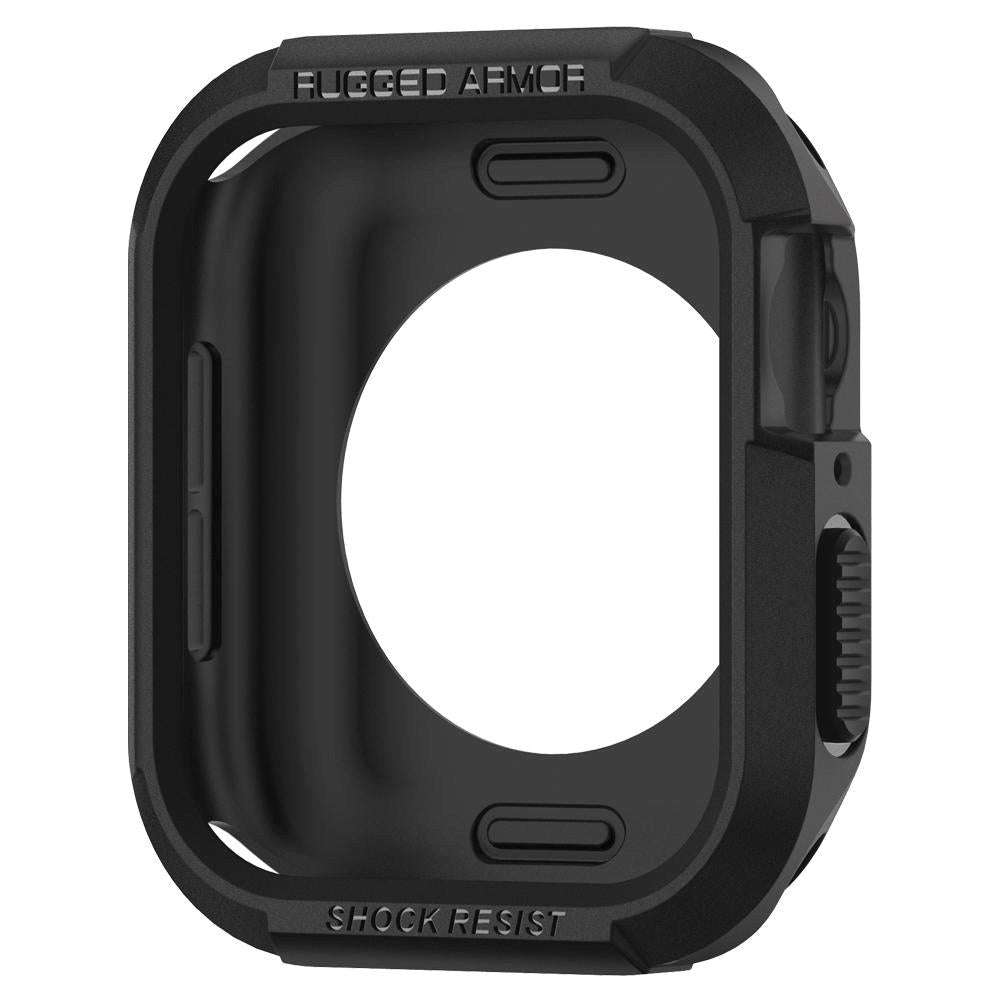 Apple Watch SE/6/5/4 (44 mm) SPIGEN Rugged Armor-deksel - TPU-deksel - Svart