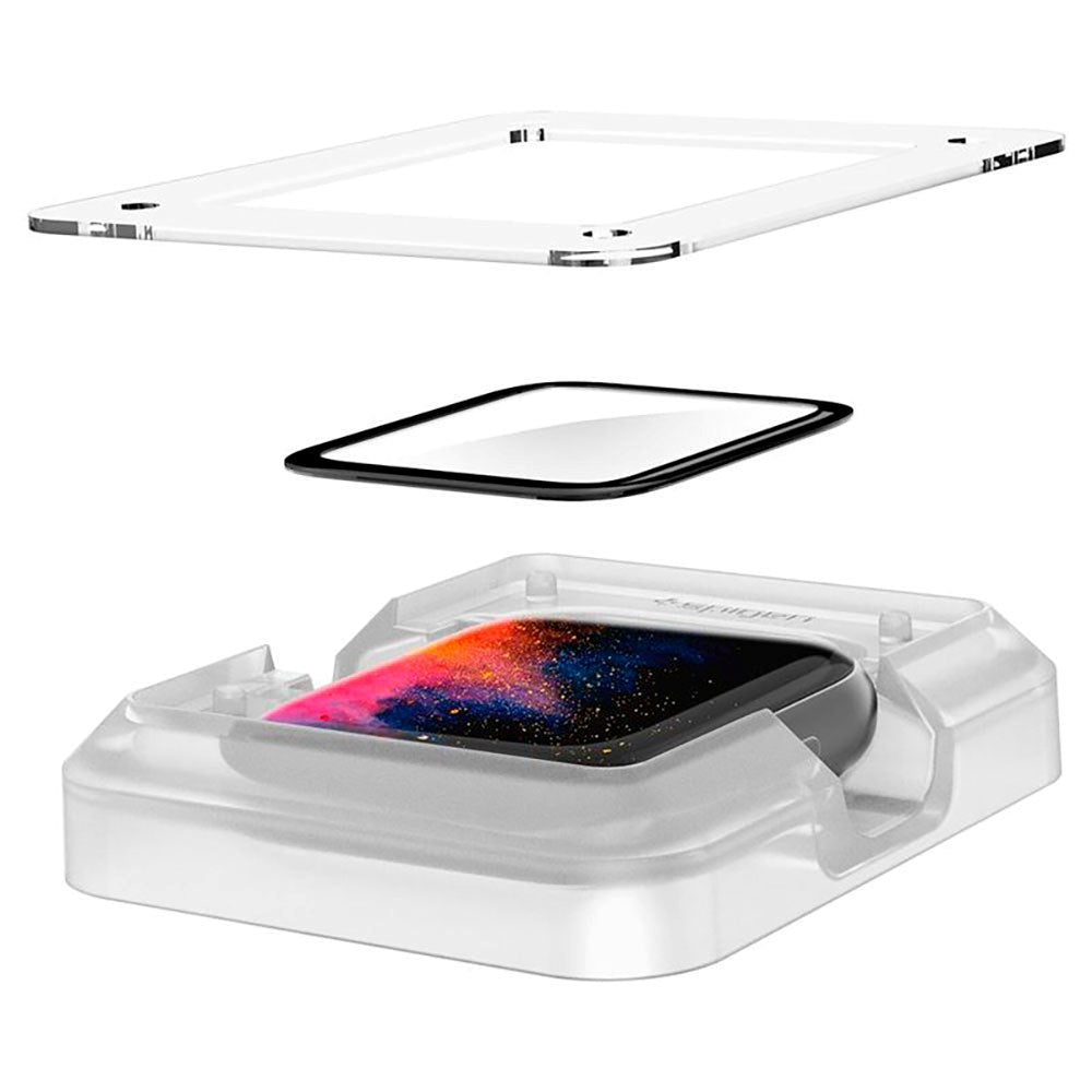 Spigen ProFlex EZ Fit Apple Watch SE / 6 / 5 / 4 (44 mm) 2-pack skjermbeskytter - gjennomsiktig