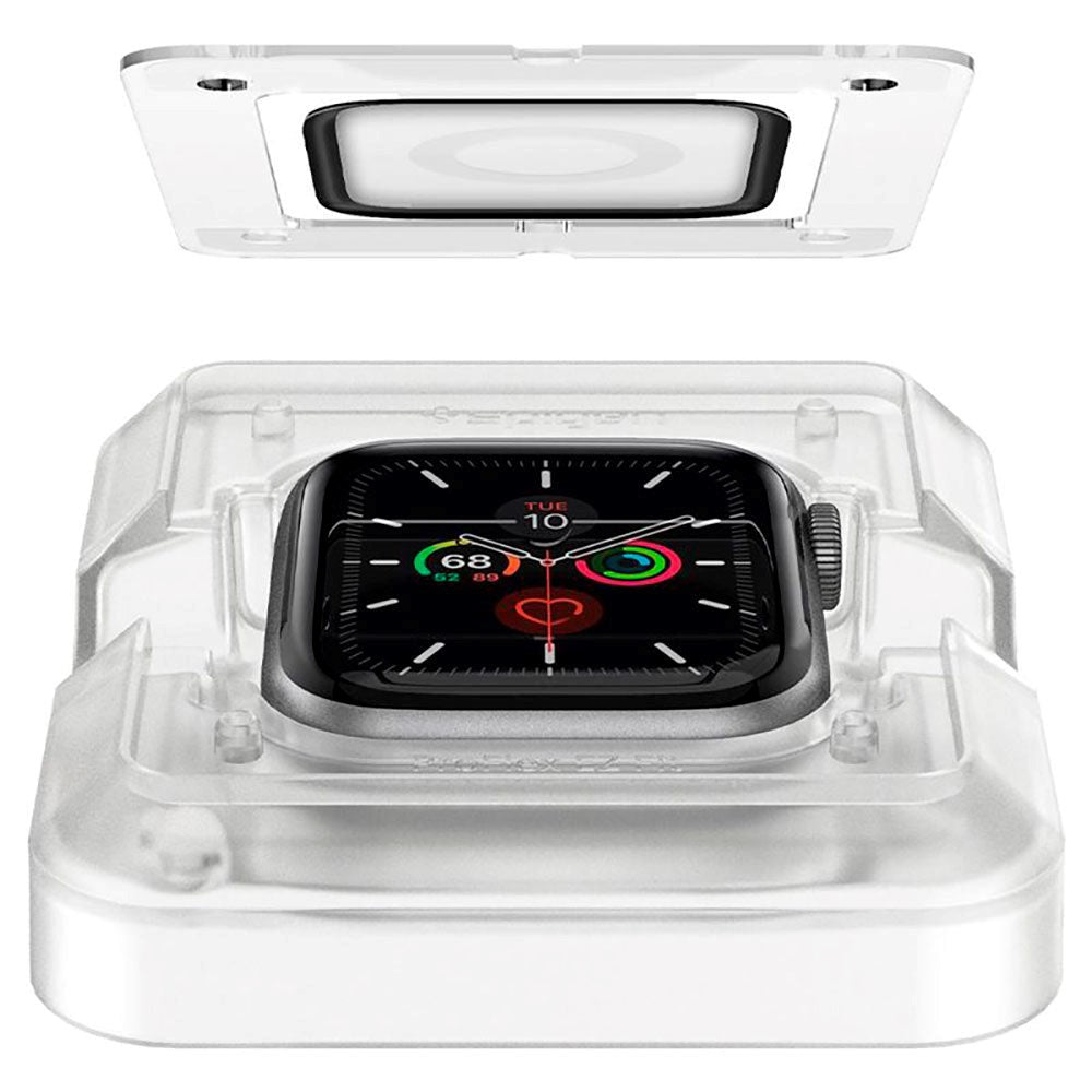 Spigen ProFlex EZ Fit Apple Watch SE / 6 / 5 / 4 (44 mm) 2-pack skjermbeskytter - gjennomsiktig