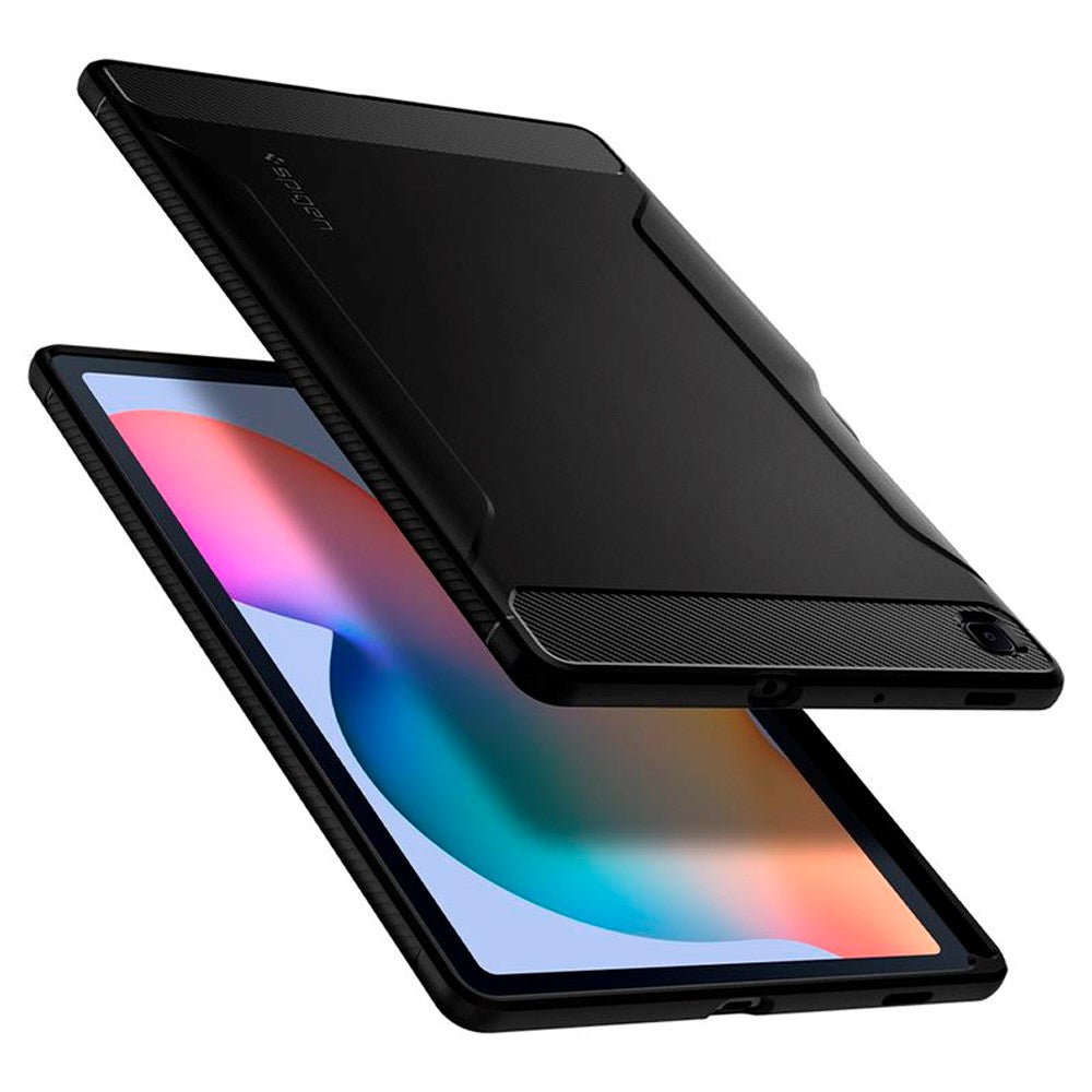 Spigen - Samsung Galaxy Tab S6 Lite (2020 - 2024) - Robust rustningsdeksel - Svart