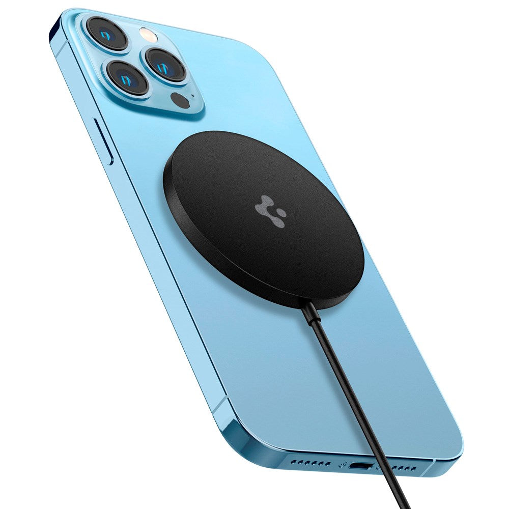 Spigen Power Arc Arcfield Trådløs Lader 7,5W - Svart