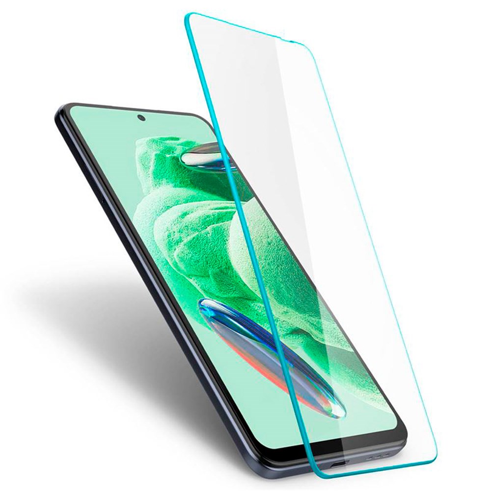 Xiaomi Redmi Note 12 (5G) / Poco X5 (5G) Spigen Glas.tr Slank skjermbeskytter - 2 stk - Gjennomsiktig