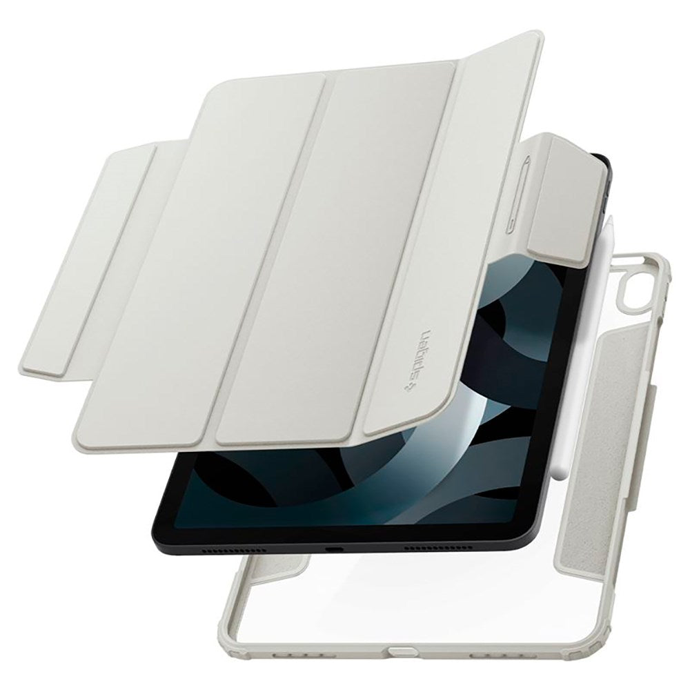 iPad Air 10.9-11" (2025-2020) Spigen Air Skin Pro Læder Flip Cover - Grå