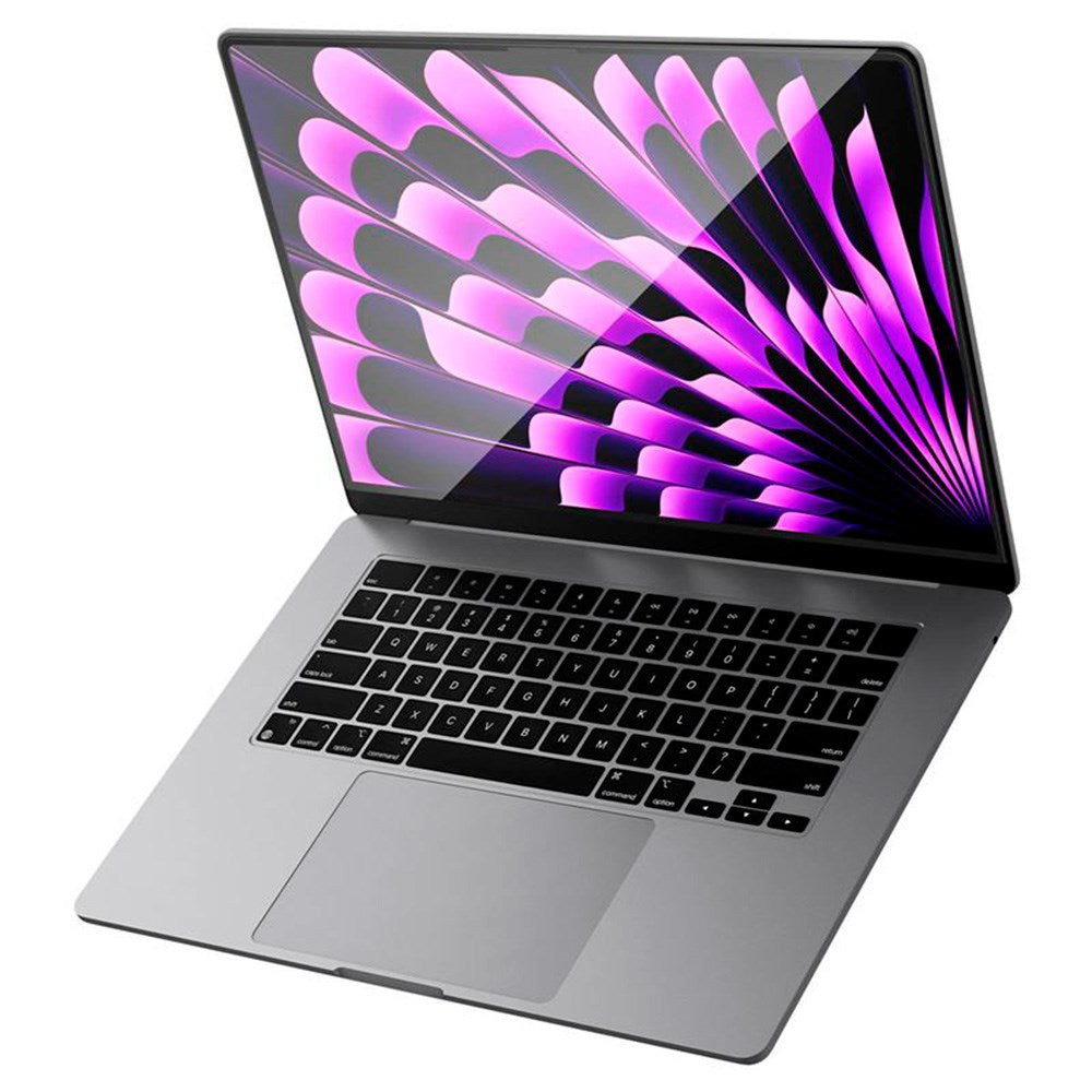 MacBook Air 15" M2/M3/M4 (2023-2025) Spigen Glas.tr Slim Skærmbeskyttelse - Gennemsigtig