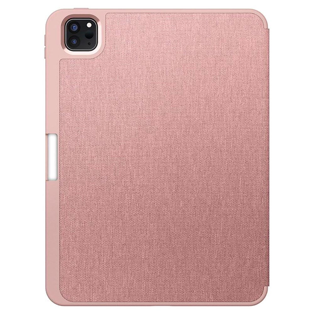 iPad Pro 11" (2024) Spigen Urban Fit Flip-deksel med penneholder - Rose Gold