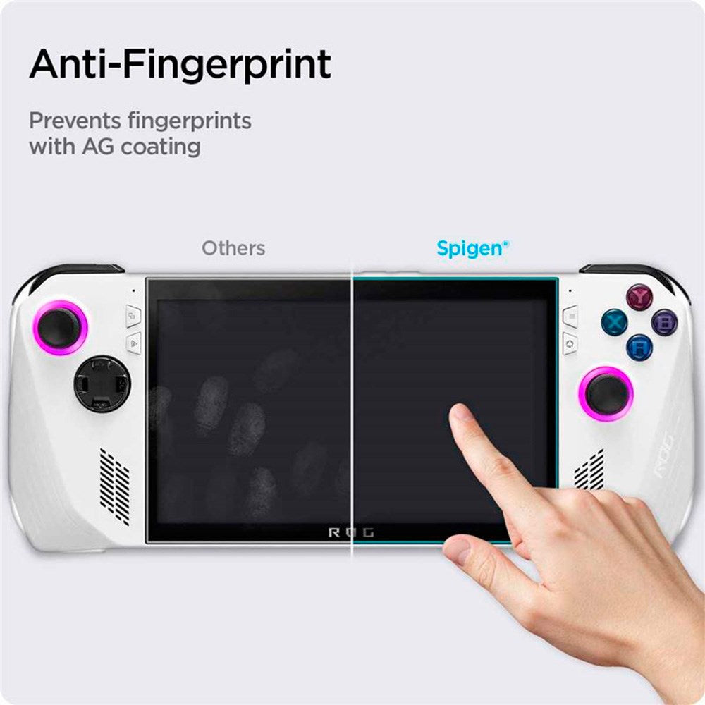 Asus Rog Ally Spigen Glas.tr Slim Skjermbeskytter - Gjennomsiktig