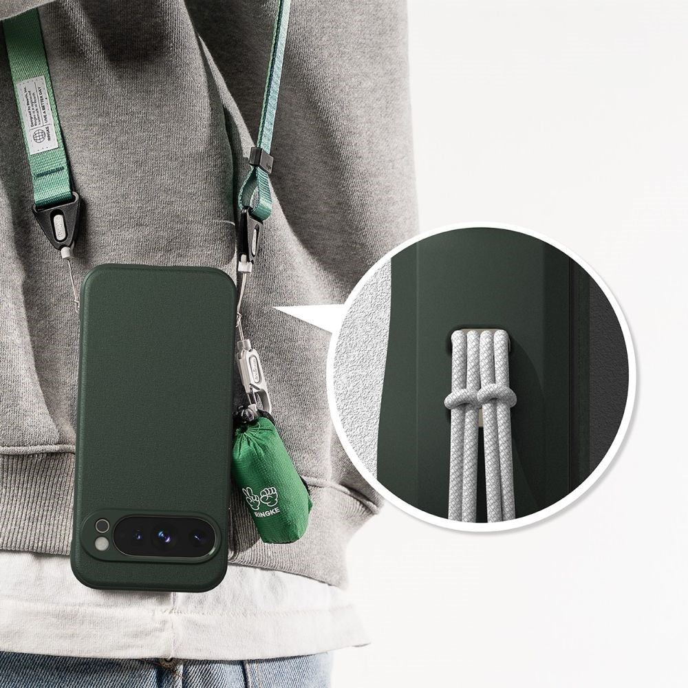 Google Pixel 9 Pro XL Ringke Onyx Bakdeksel - Mørkegrønn