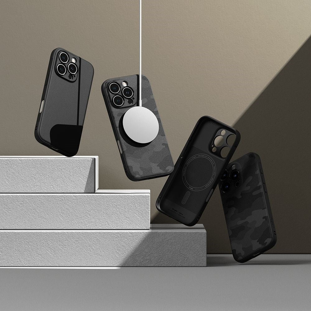 iPhone 16 Pro Ringke Onyx Bakdeksel - MagSafe-kompatibel - Svart