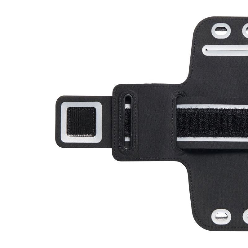 Spigen Universal Dynamic Shield Running Armband m. Plastvindu (maks. mobil: 6,9") - svart