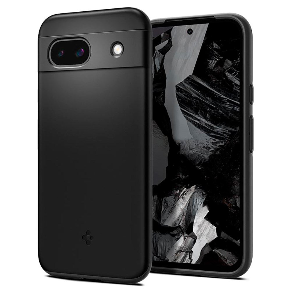 Google Pixel 8a Spigen Thin Fit Bakdeksel - Svart