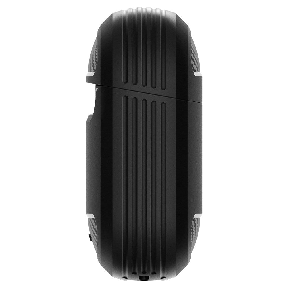 Spigen Rugged Armor Google Pixel Buds Pro / Pro 2 Ladedeksel m. Karabinhage - Svart