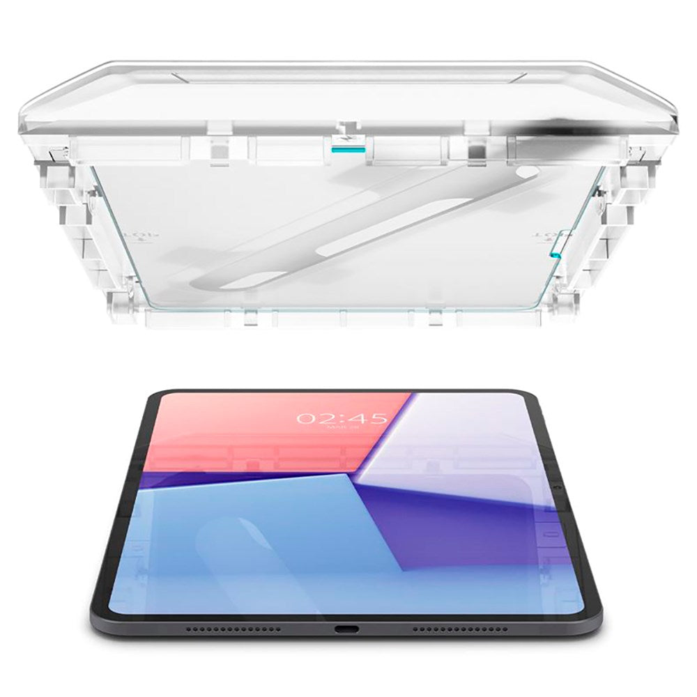 iPad Pro 11" (2024) Spigen EZ Fit Glas.tR Skjermbeskytter - Veskevennlig - Gjennomsiktig
