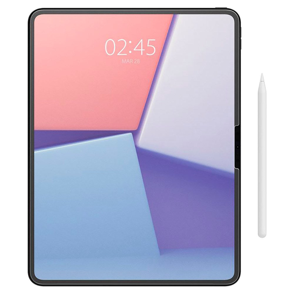 iPad Pro 13" (2024) Spigen Paper Touch EZ Fit Glas.tR Skjermbeskytter - Veskevennlig - Gjennomsiktig