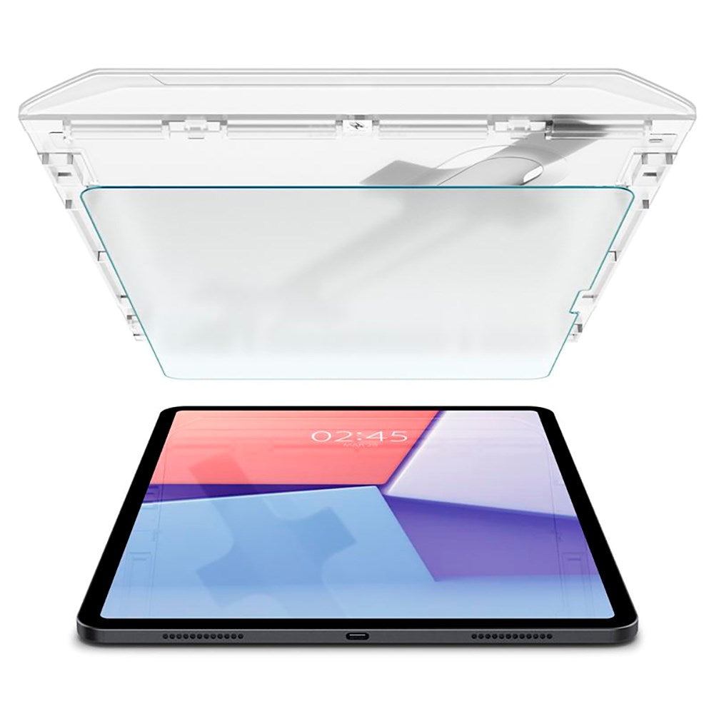 iPad Air 13" (2025 / 2024) Spigen Paper Touch EZ Fit Glas.tR Skjermbeskytter - Veskevennlig - Gjennomsiktig
