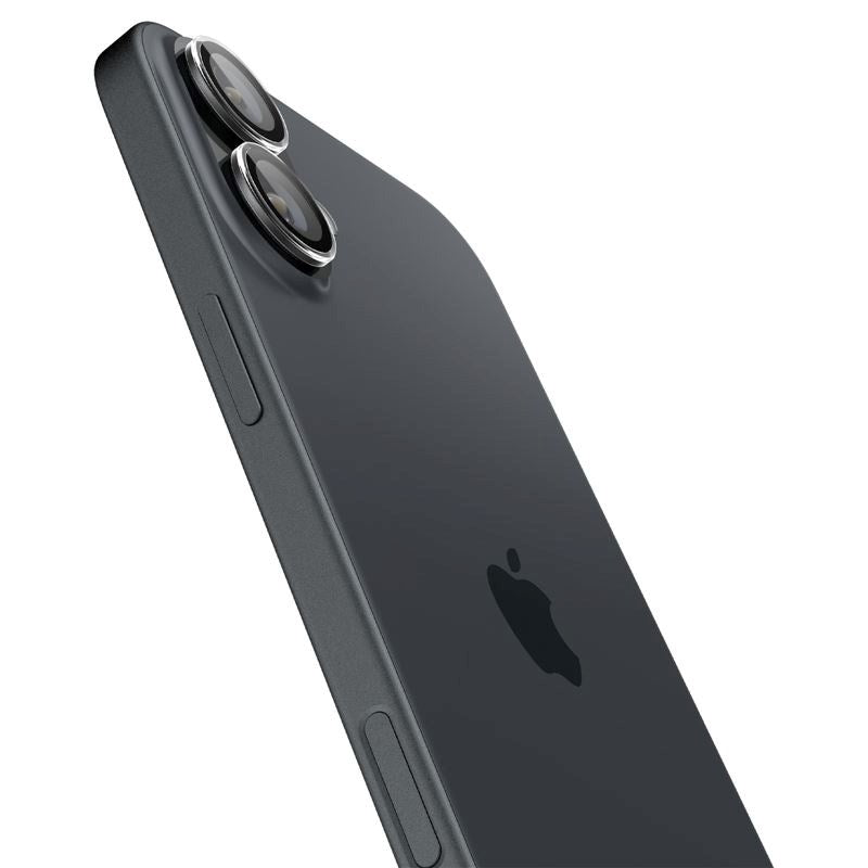 iPhone 17 / 16 / 16 Plus Spigen EZ Fit. tR Optik Pro Kameralinse Beskyttelse - 2 Stk - Gennemsigtig