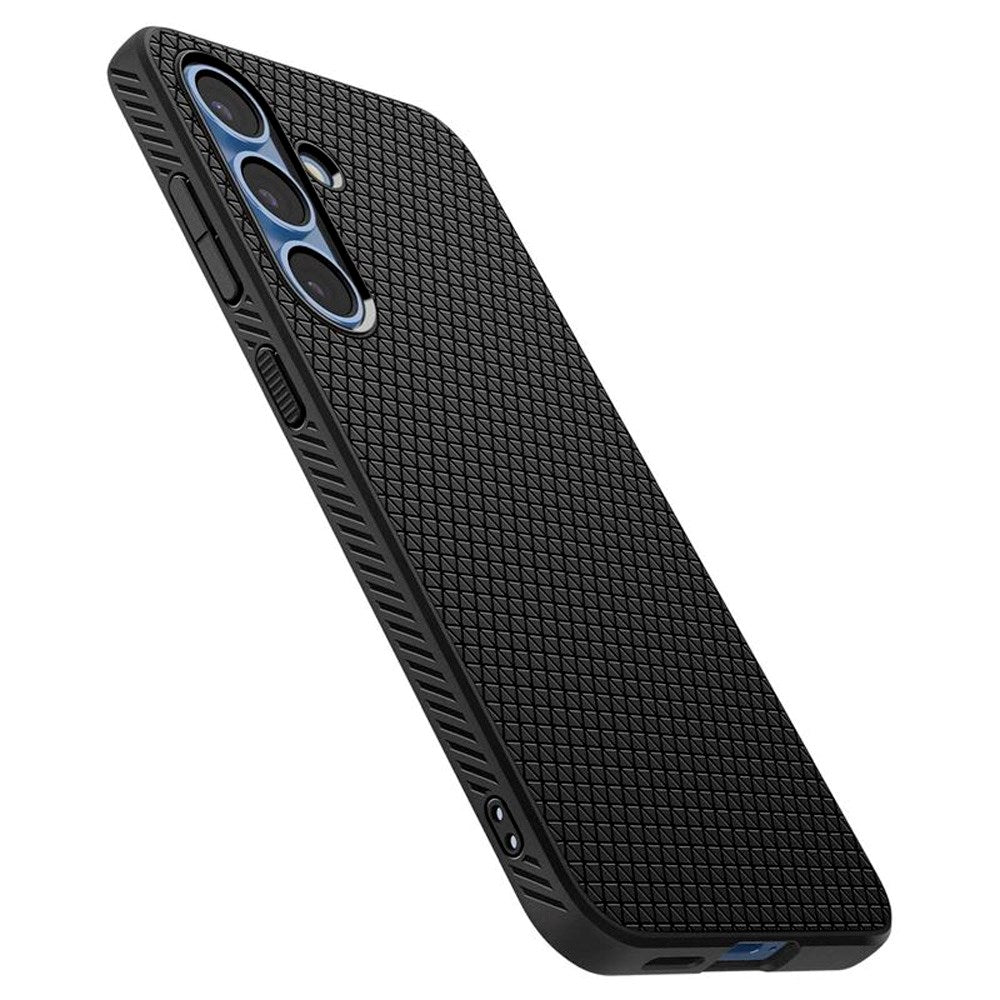 Spigen - Liquid Air Flexible Plastic Cover - Samsung Galaxy S25+ (Plus) - Svart