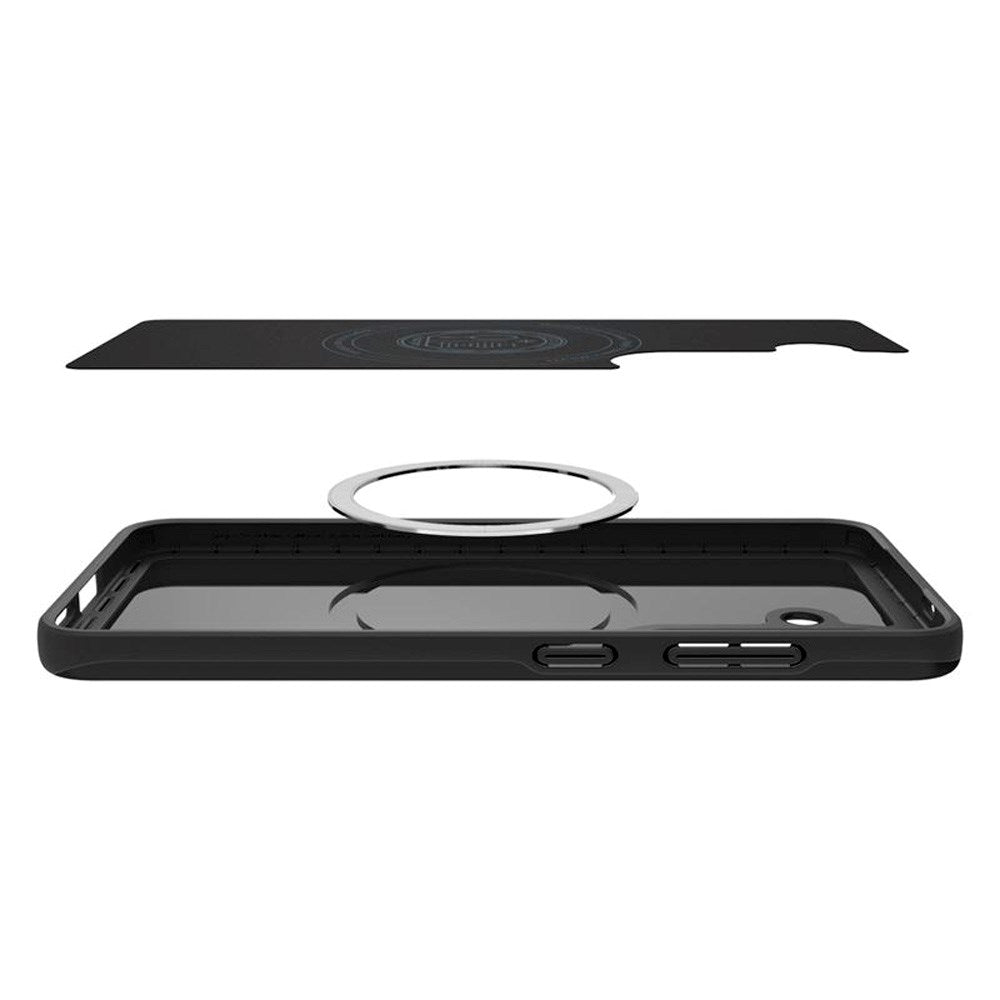 Samsung Galaxy S25 Spigen Thin Fit Case - MagSafe Kompatibel - Sort