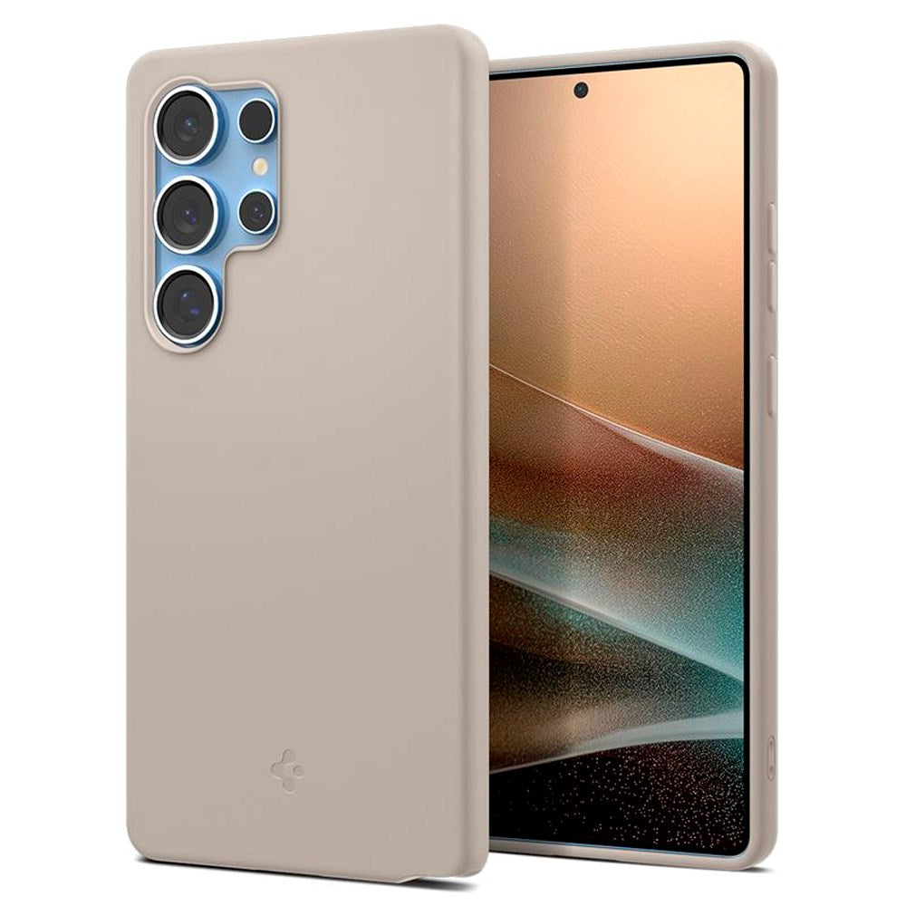 Premium Spigen MagSafe Silikondeksel til Galaxy S25 Ultra - Titanium