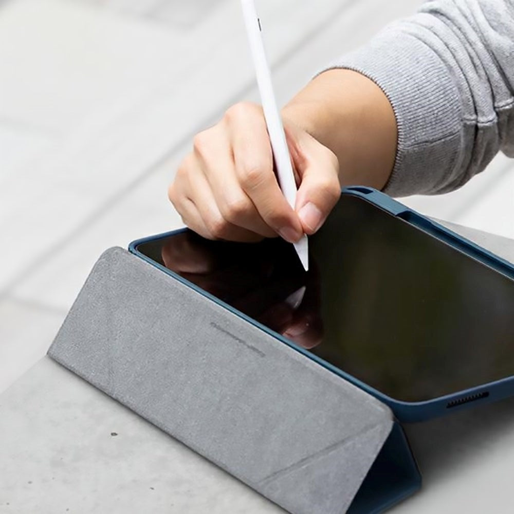 UNIQ Moven Flip-deksel for Apple iPad Air 10.9-11" (2025-2020) - Blå