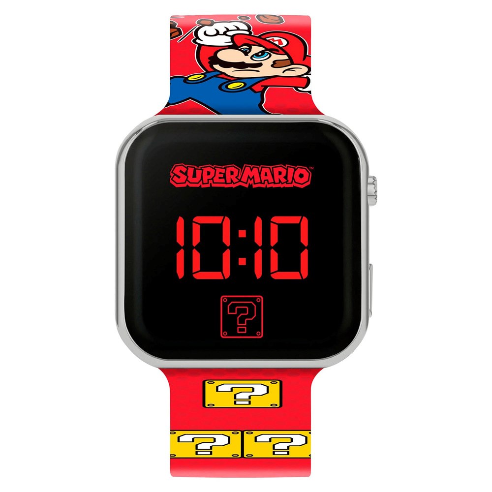Accutime Børne-LED Ur - Justerbar Rem - Super Mario