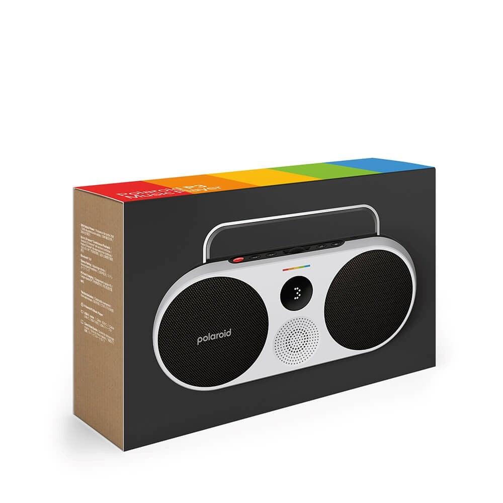 Polaroid Music Player P3 - Bluetooth Højtaler - Hvid / Sort