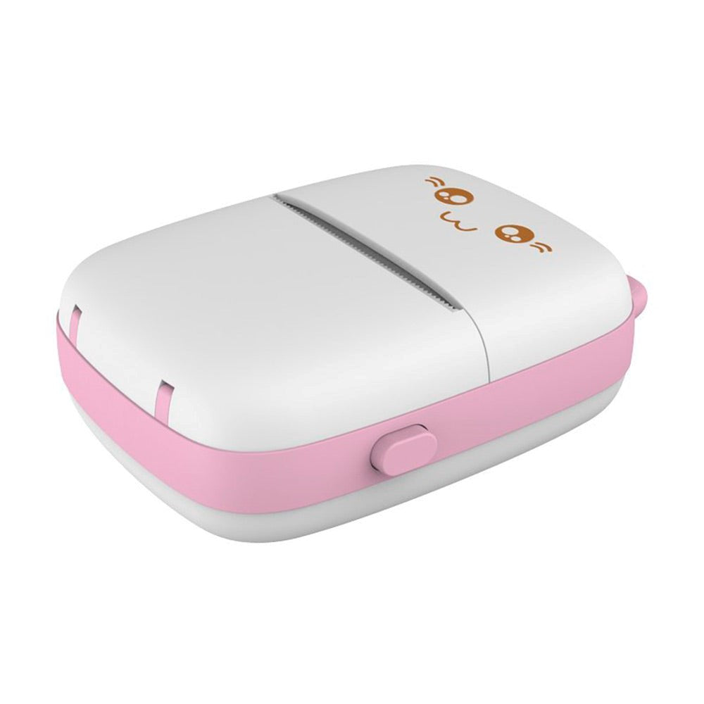 Hurtel HURC9 Mini Cat termisk skriver - Hvit / Rosa