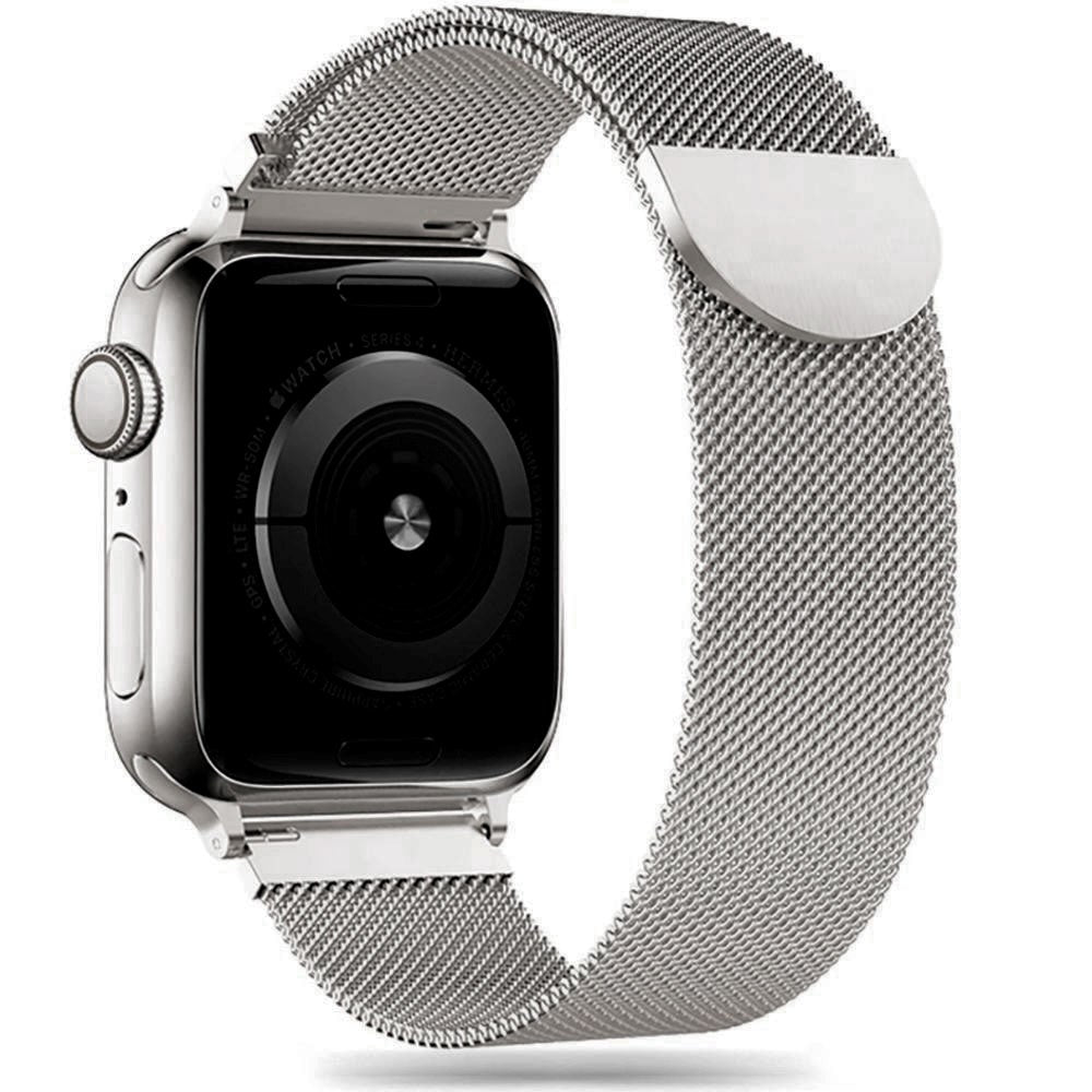 Apple Watch (38/40/SE/41/42 mm) Tech-Protect Milanese stålrem - stål
