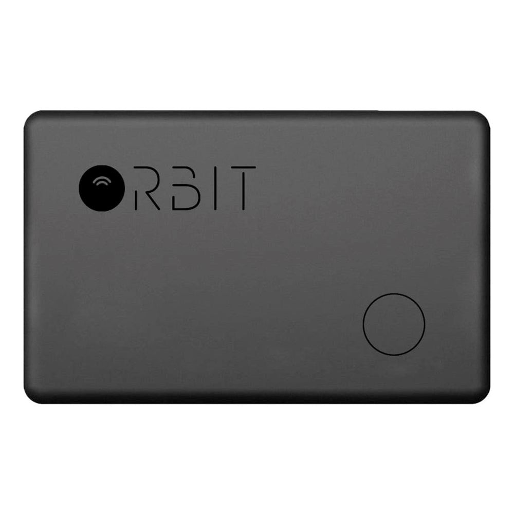Orbit Card - Universal Tracker for lommebok og mobil - Svart