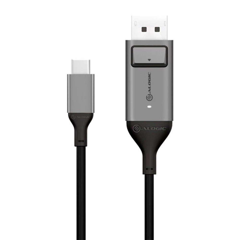 ALOGIC Ultra USB-C til DisplayPort 4K 60Hz Kabel - 2 Meter - Sort